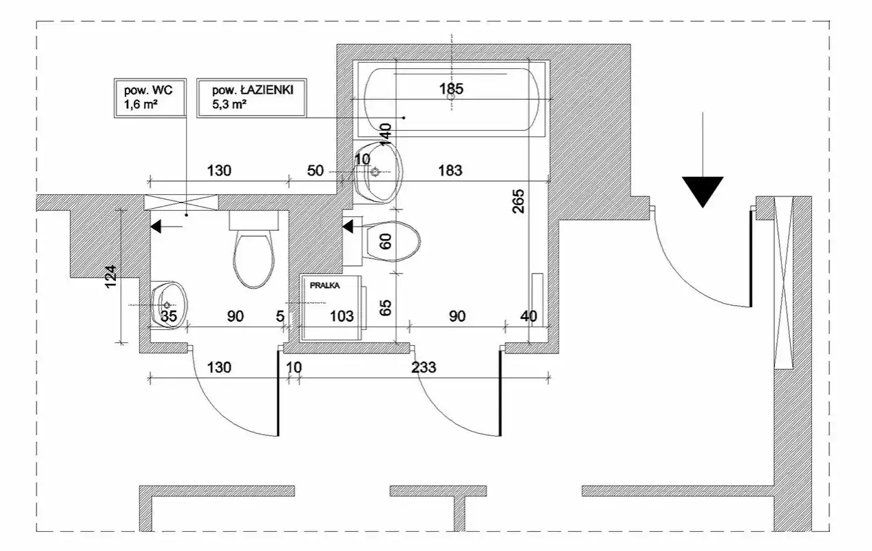 Wymiary toalety i WC - jak zaplanować wygodne pomieszczenie?