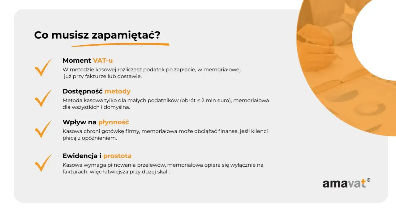 Metoda kasowa VAT - Jak działa i kiedy warto ją stosować?