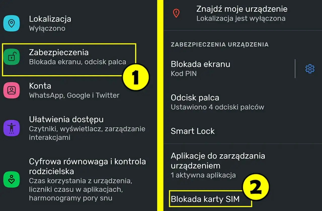 Jak usunąć PIN z karty SIM? iPhone i Android - Poradnik