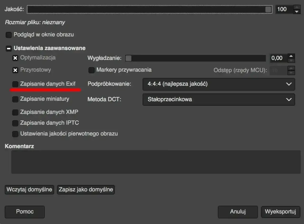 Metadane EXIF w fotografii - Jak je czytać i wykorzystać?