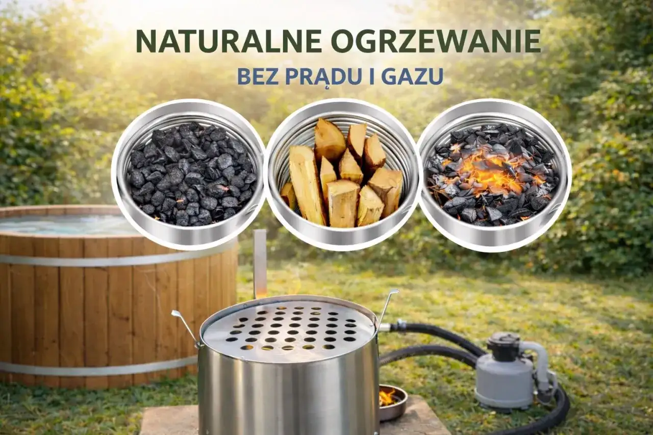 Podgrzewanie basenu drewnem - jak działa i ile to kosztuje