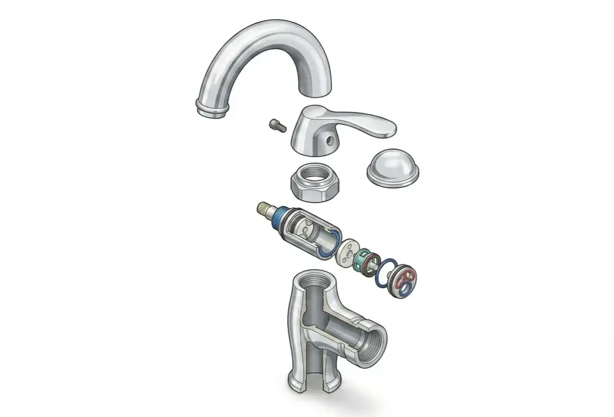 Changer cartouche mitigeur - Le guide complet pour éviter les fuites