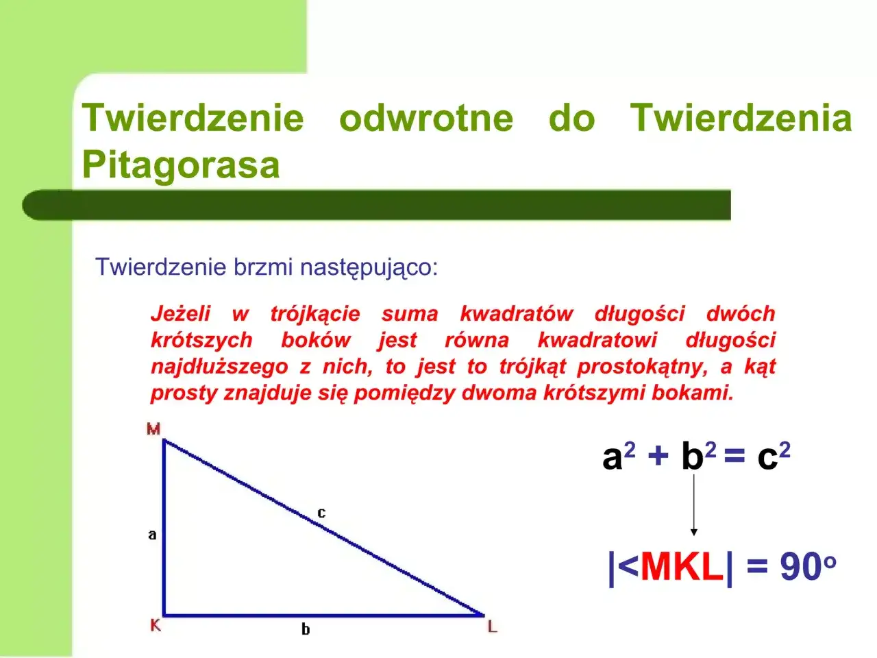Twierdzenie Pitagorasa - Po co i jak go używać?