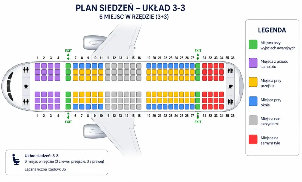 Enter Air - Jak wybrać najlepsze miejsca w samolocie?