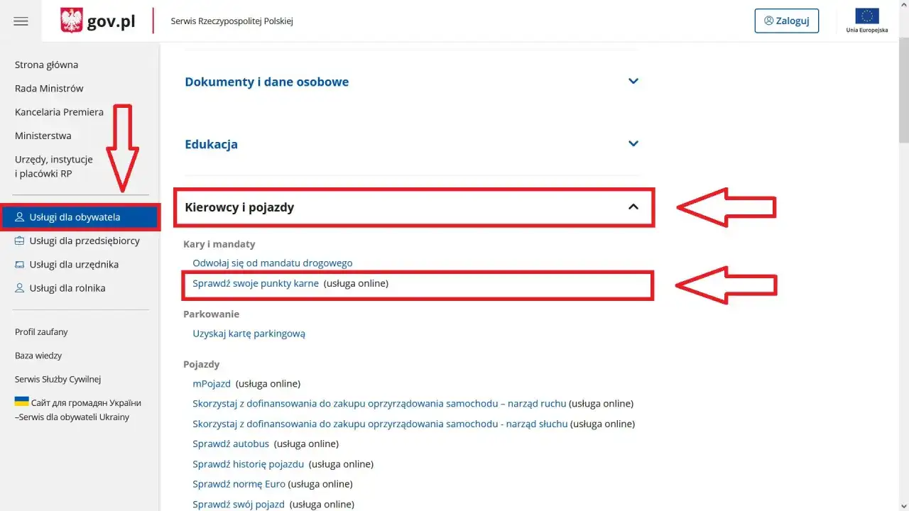Profil kierowcy online - jak sprawdzić uprawnienia i punkty karne?