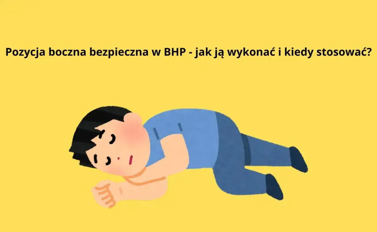 Pozycja boczna bezpieczna - kiedy pomaga i jak ją wykonać?