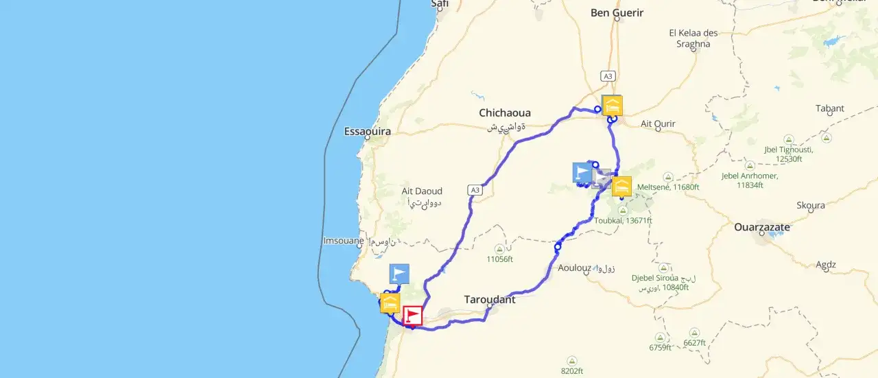 Gdzie leży Marrakesz? Położenie, Atlas i plan podróży