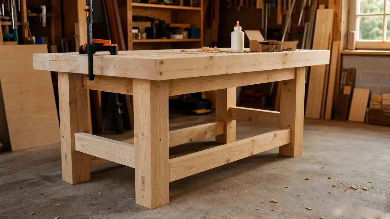 Établi de menuisier - dimensions, plan et conseils de fabrication