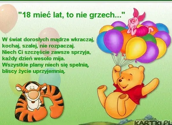 18. urodziny: Wzruszające, śmieszne, mądre życzenia wybierz idealne!