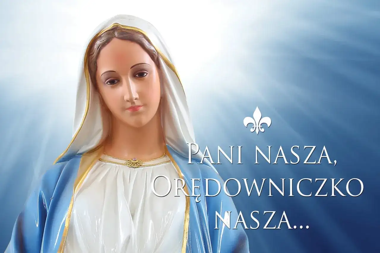 Flaga maryjna - Co oznacza, jak wywiesić i odróżnić od papieskiej?