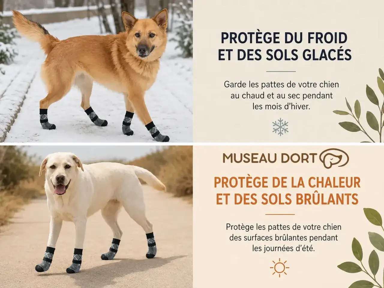 Chaussettes pour chien - choisir le bon modèle selon l’usage