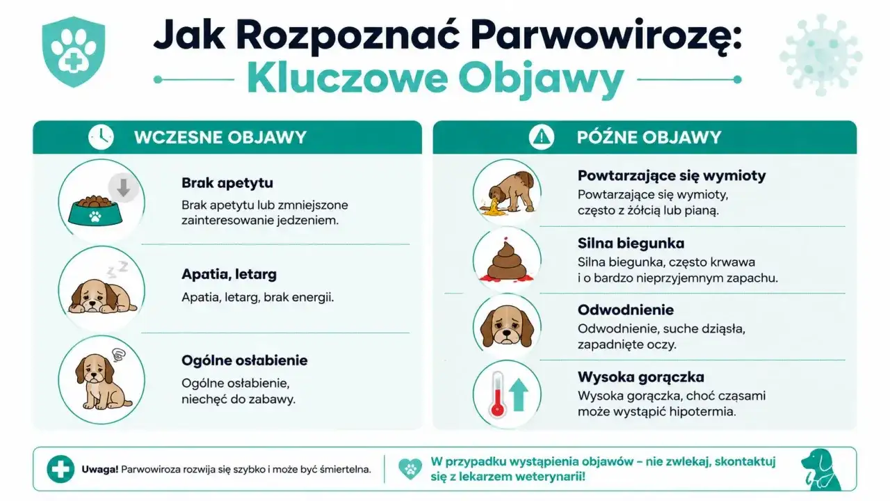 Parwowiroza u psa - Jak rozpoznać pierwsze objawy i kiedy reagować?