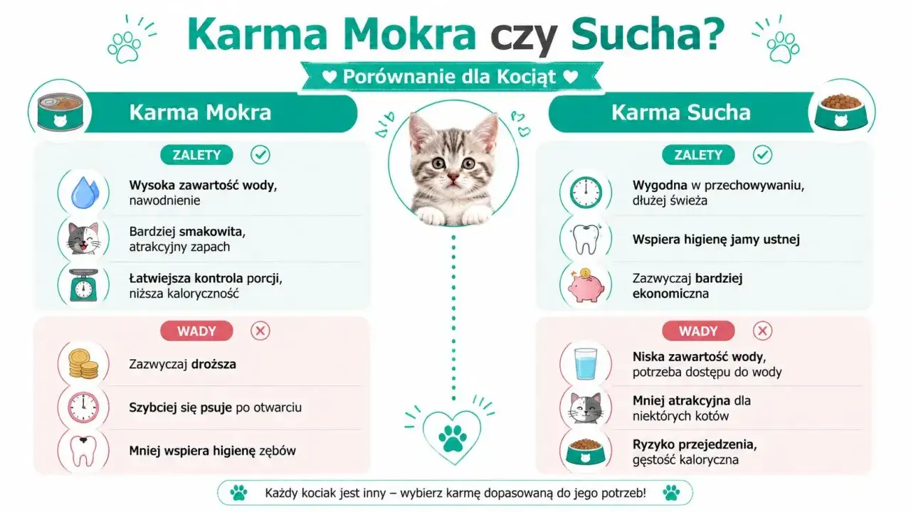 Jak wybrać karmę dla kota? Poradnik bez zgadywania
