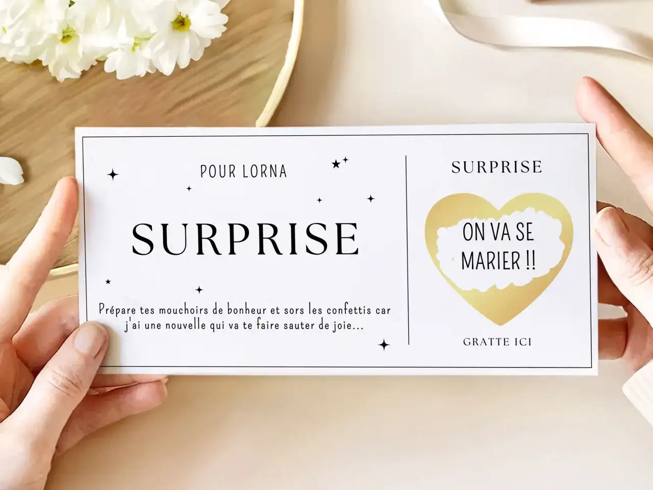 Annoncer son mariage - Le guide pour une surprise réussie