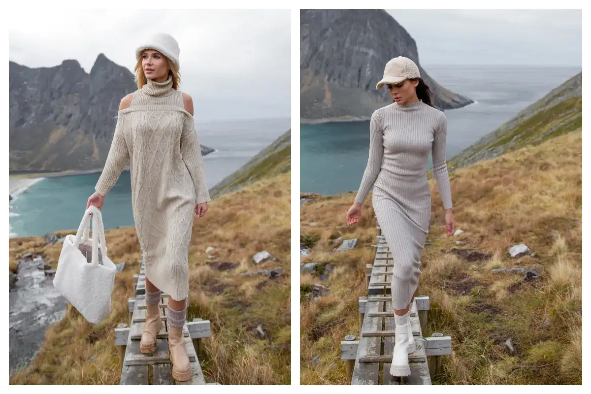 Sukienka sweterkowa plus size: Fasony, stylizacje i gdzie kupić