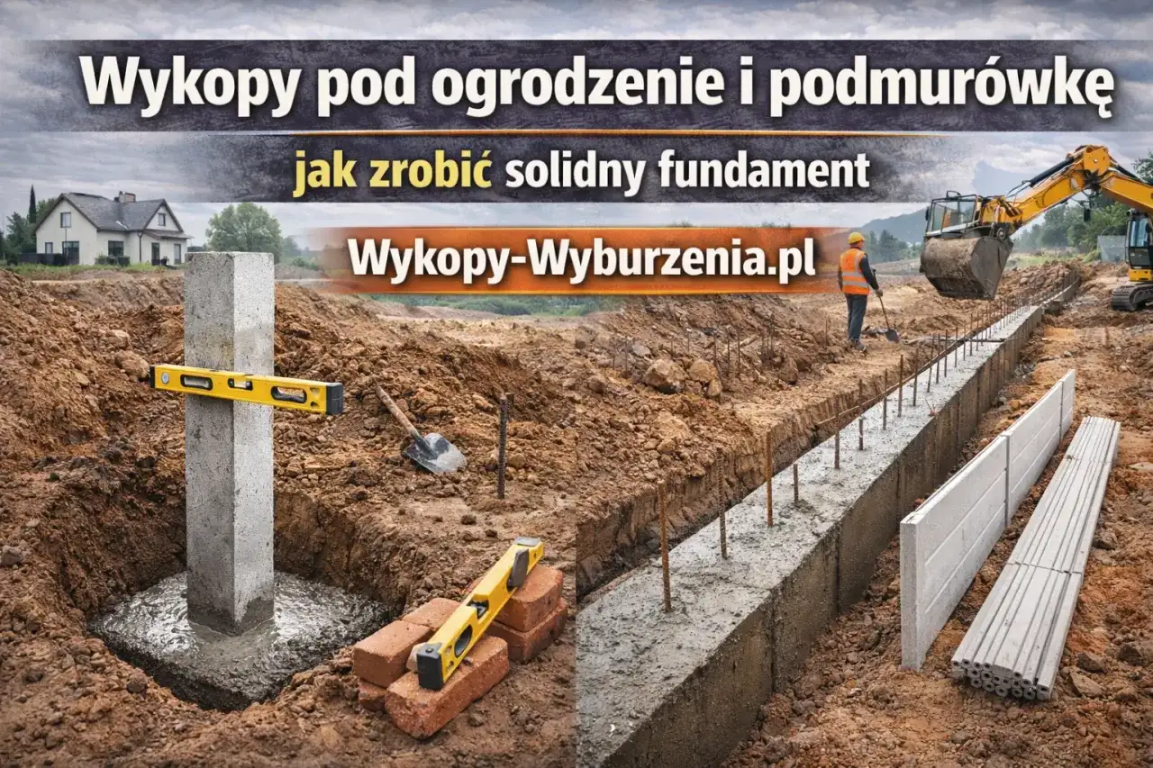 Fundament pod ogrodzenie - Jak uniknąć błędów i pękania płotu?