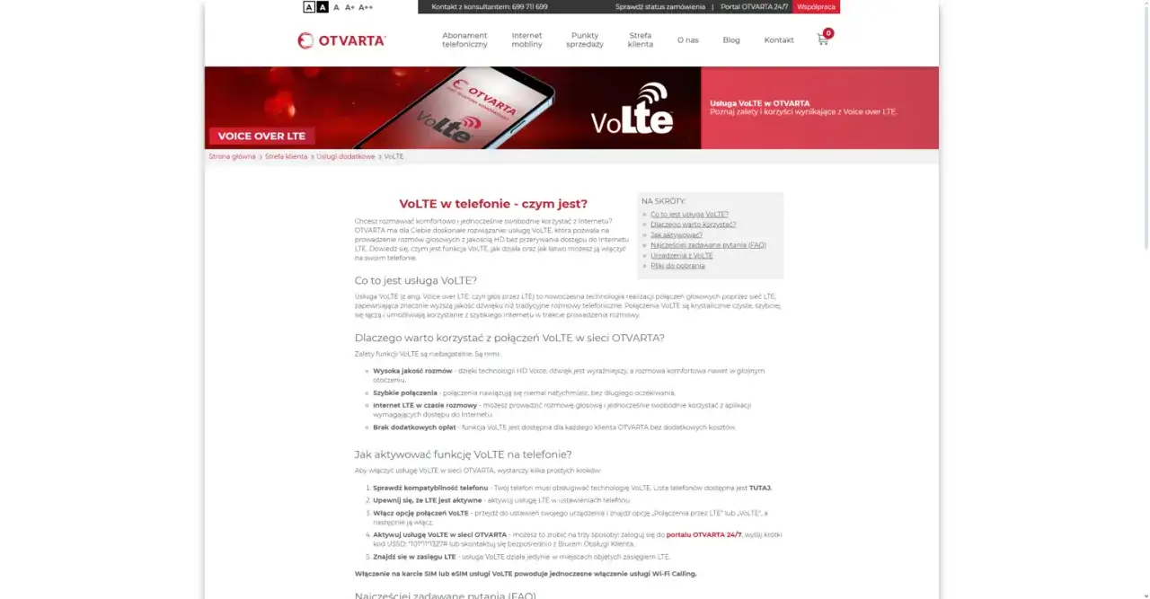 VoLTE w smartfonie - Jak poprawić jakość rozmów?