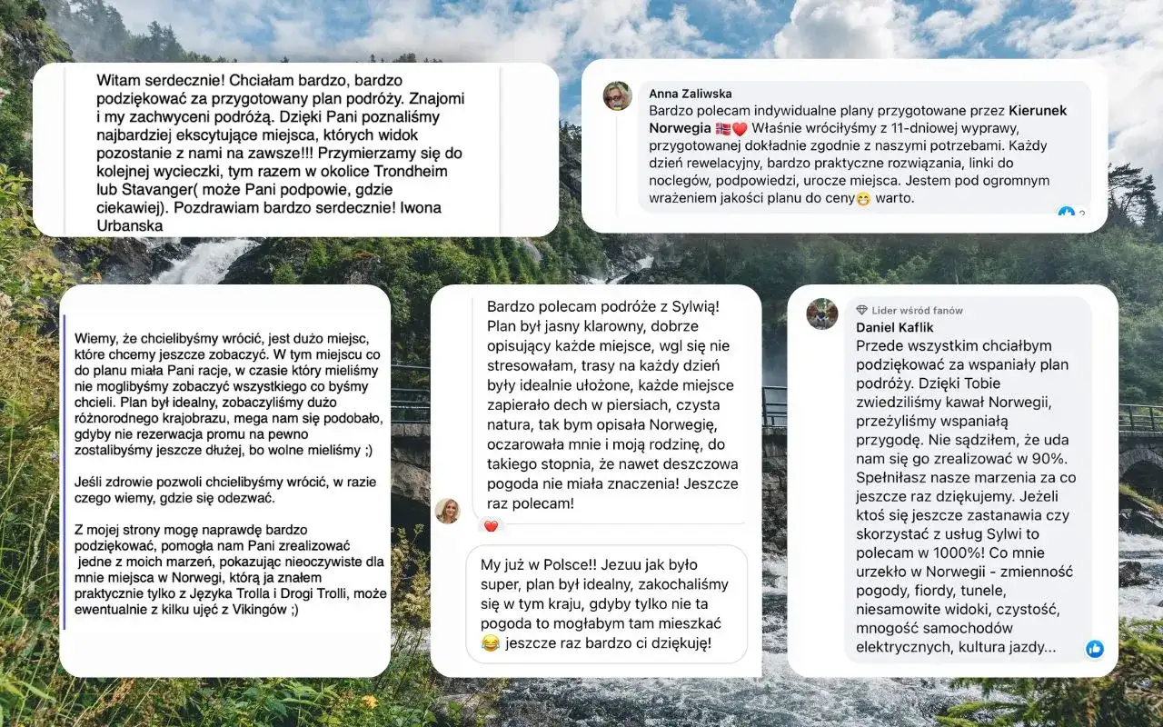 Norwegia samochodem w 7 dni - Gotowy plan podróży i budżet