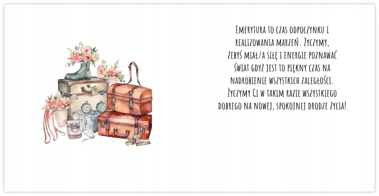 Życzenia dla emerytki - Jak napisać szczerze i z klasą?