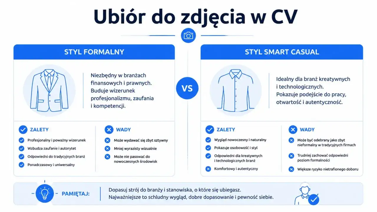 Zdjęcie do CV - kiedy pomaga, a kiedy lepiej je pominąć?