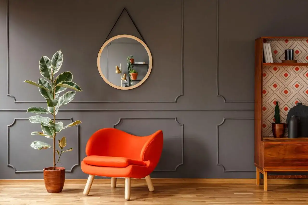 Lustro w ramie ze sztukaterii: Inspiracje, DIY i aranżacja wnętrz