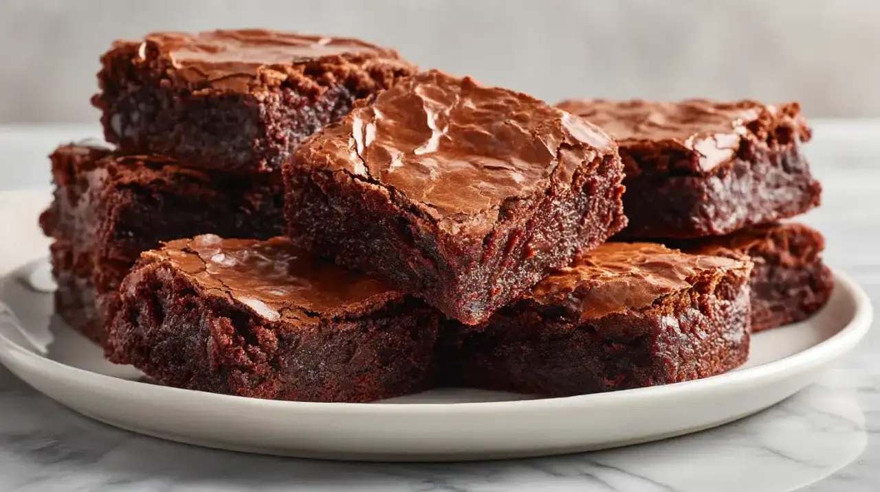 Brownie z air fryera - roślinny przepis na wilgotne ciasto