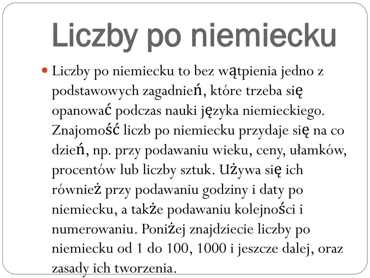 Liczby po niemiecku - Opanuj zasady i uniknij błędów!