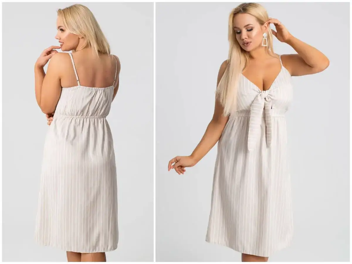 Biała sukienka plus size: Idealny fason i stylizacje XXL
