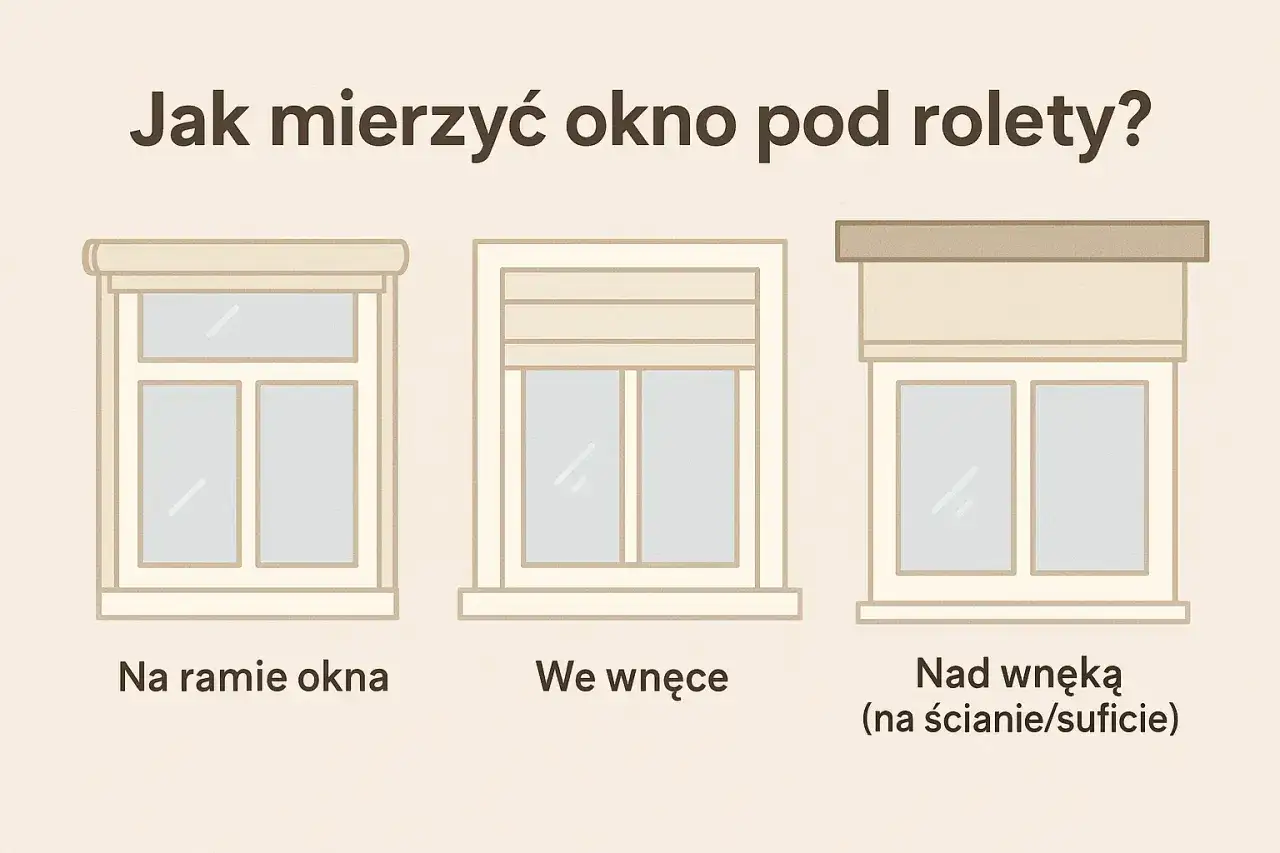 Jak zmierzyć okno pod roletę bez pomyłki?