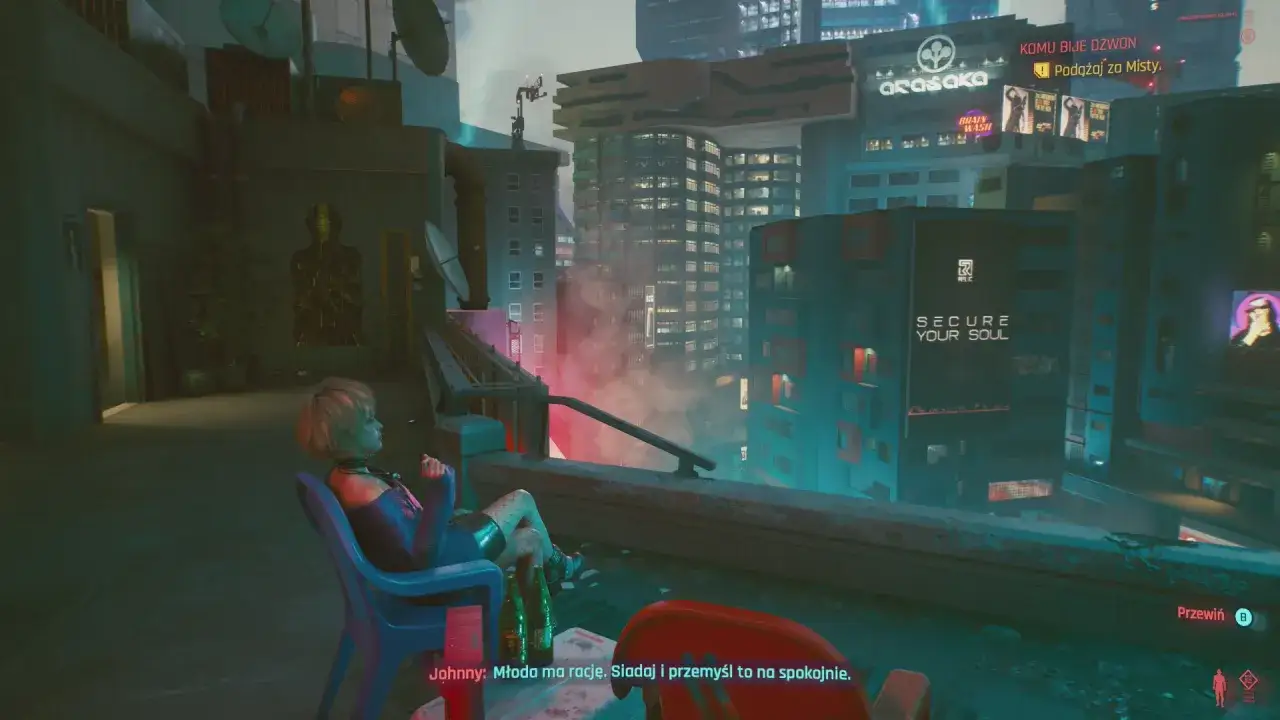 Komu bije dzwon Cyberpunk 2077 - Nie zepsuj finału!