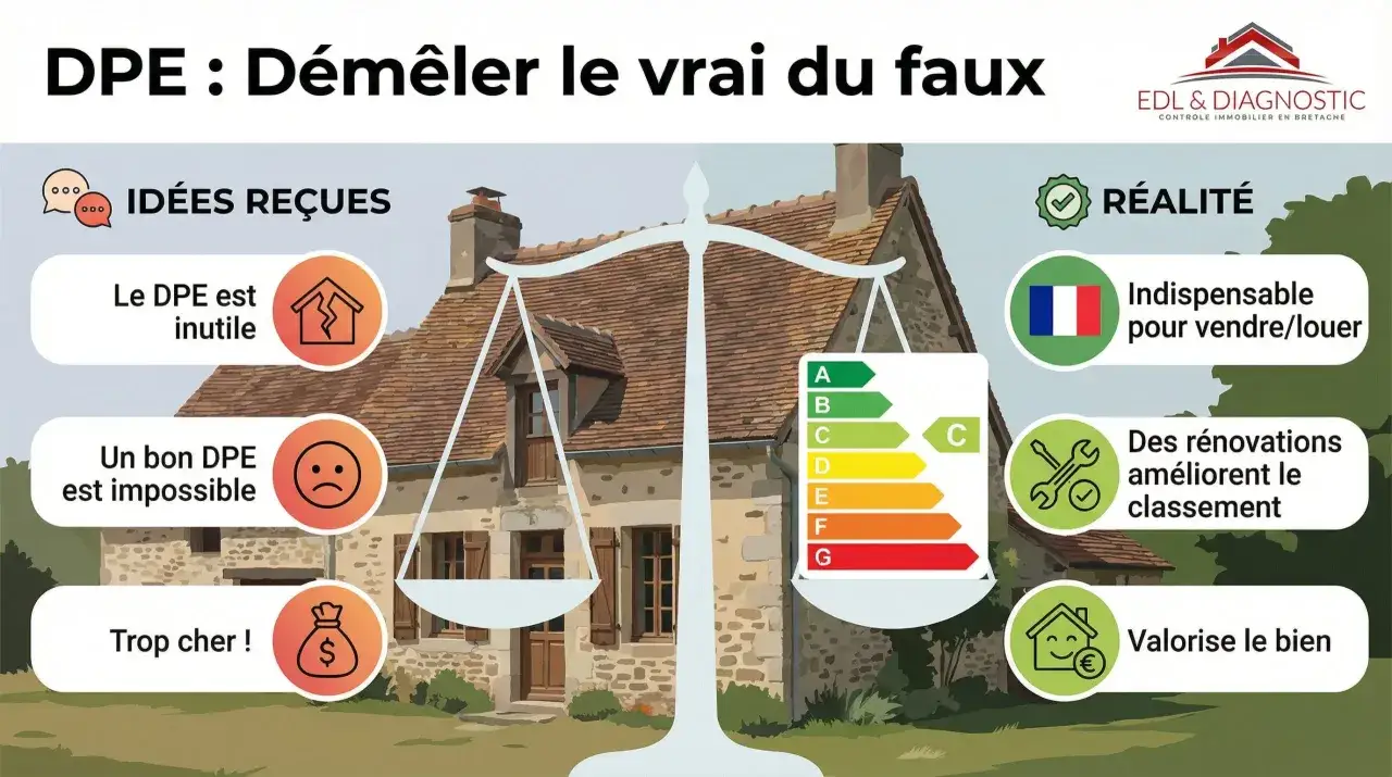DPE chauffage électrique - Vraie note ou fausse idée ?