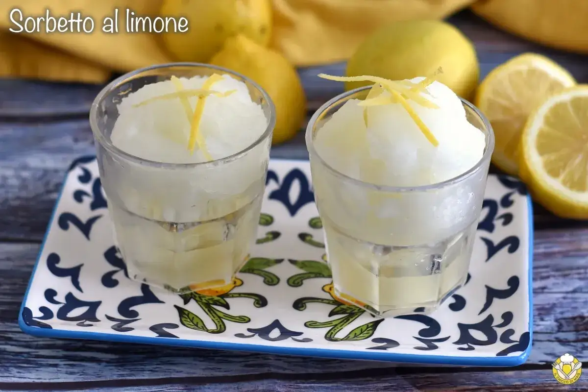 Postre de limón perfecto - Sorbete o cremoso, ¡sin fallos!