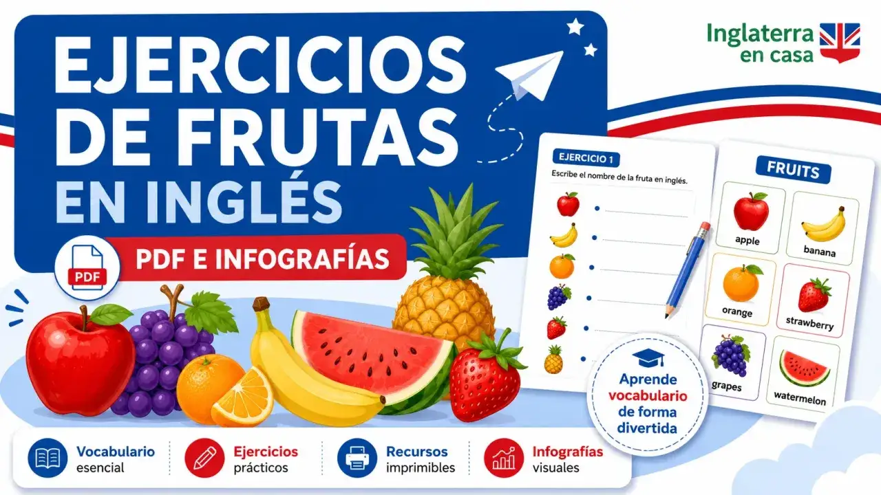 Frutas en inglés - Domina el vocabulario esencial