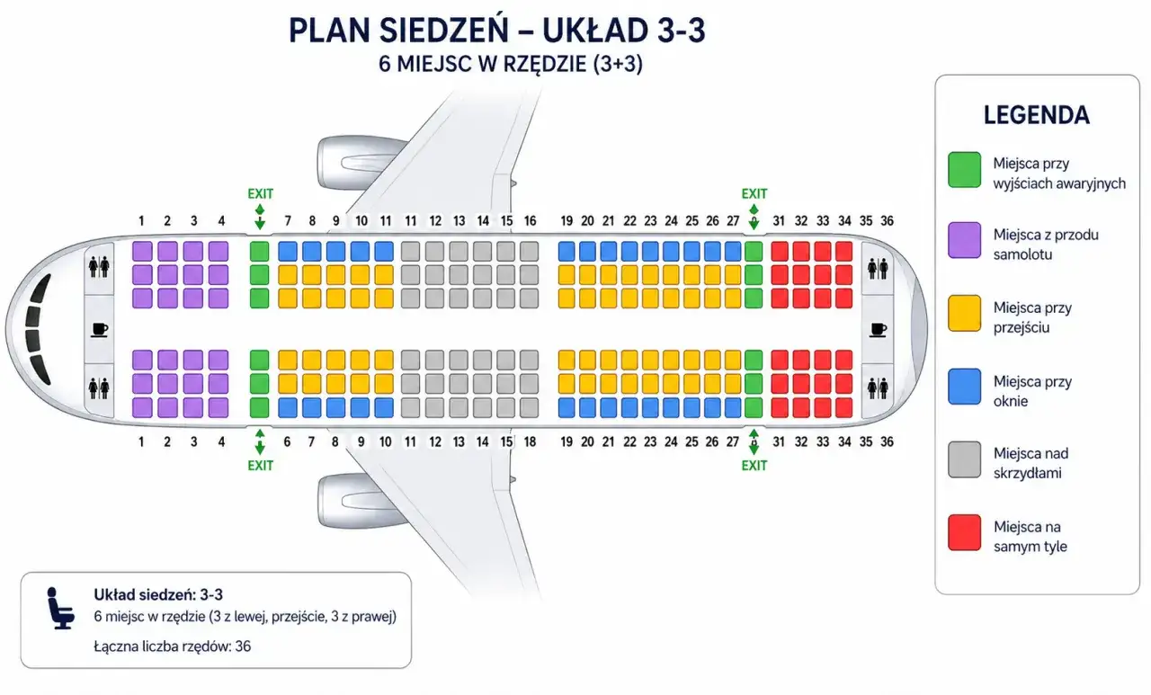 Enter Air - Jak wybrać najlepsze miejsca w samolocie?