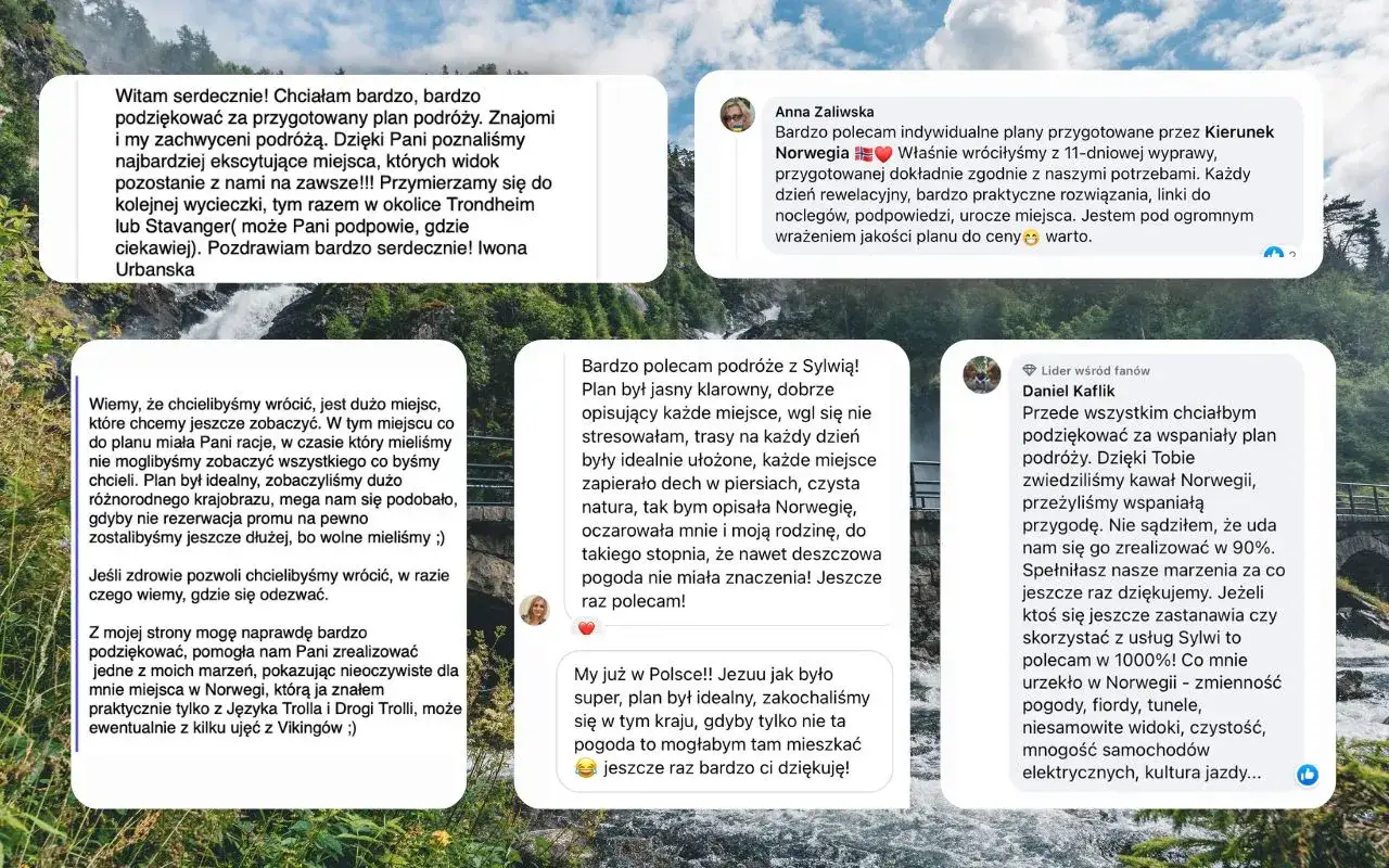 Norwegia samochodem w 7 dni - Gotowy plan podróży i budżet