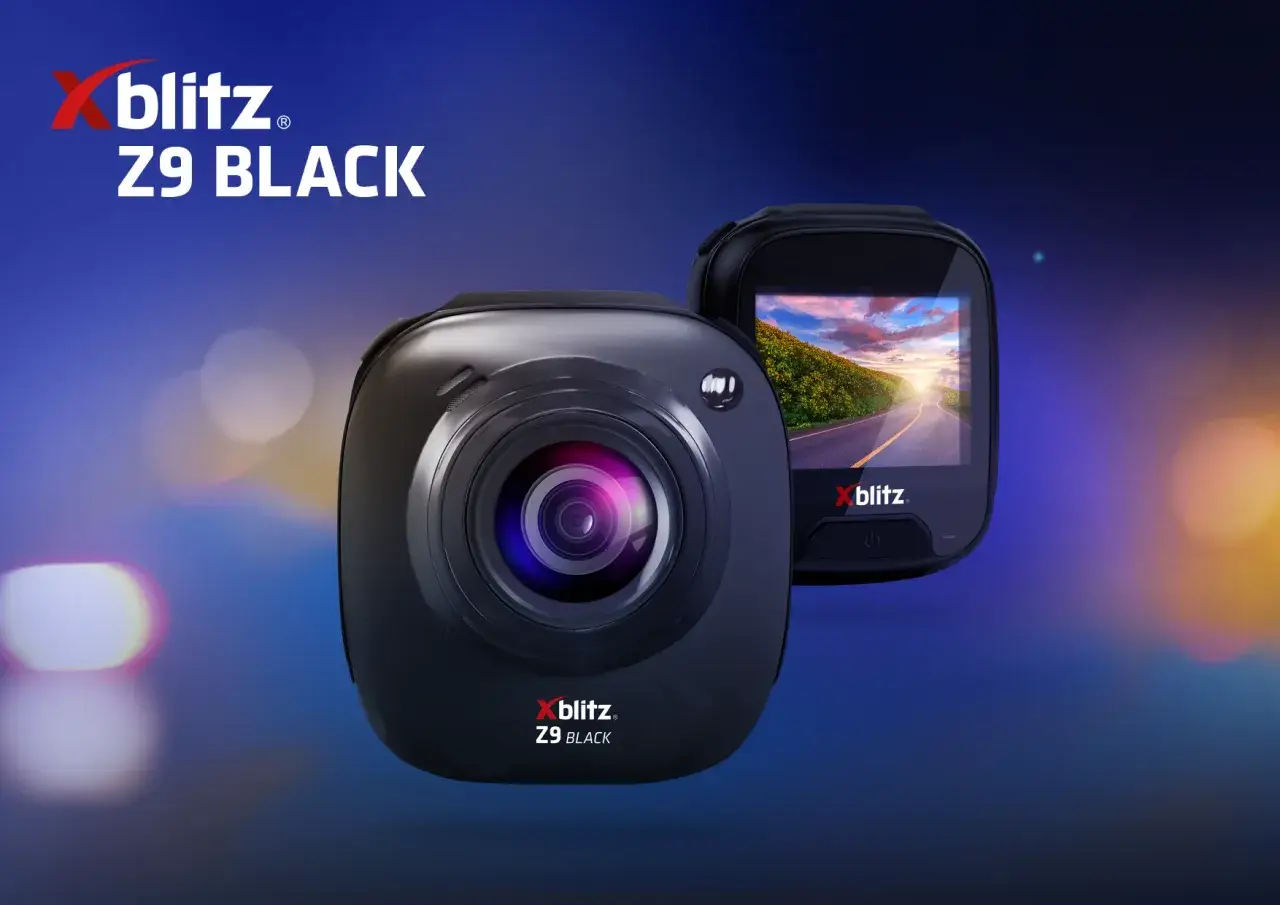 Xblitz Z9 BLACK – lider w rankingu kamer samochodowych. Nagrywaj bezpiecznie i stylowo.