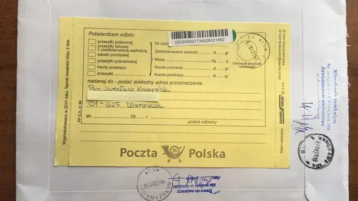 Jak wygląda awizo z policji i co powinieneś o nim wiedzieć