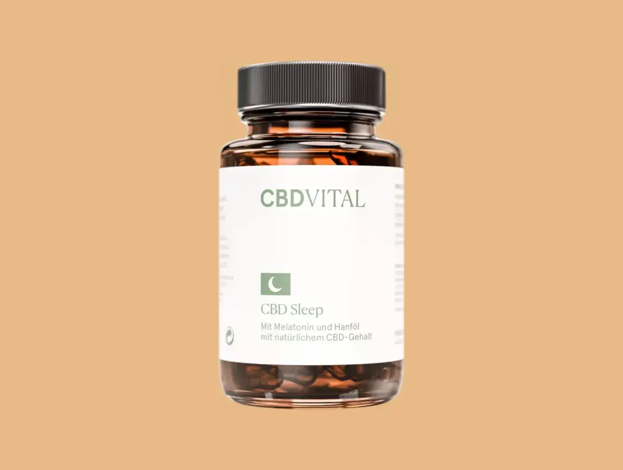 CBD Vital CBD Sleep Kapseln: Ein Test für besseren Schlaf. Mit Melatonin und Hanföl für natürliche Entspannung.