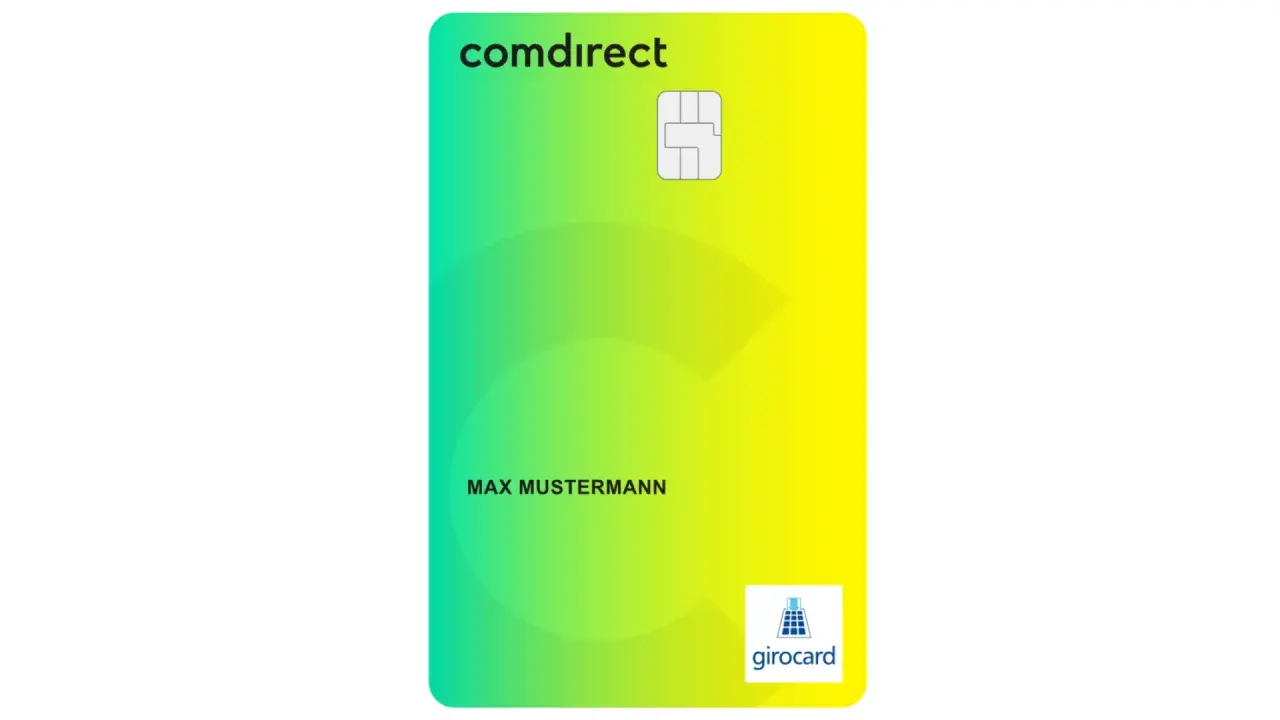 comdirect Girocard mit Chip für Max Mustermann. Positive comdirect erfahrungen sind mit dieser Karte möglich.