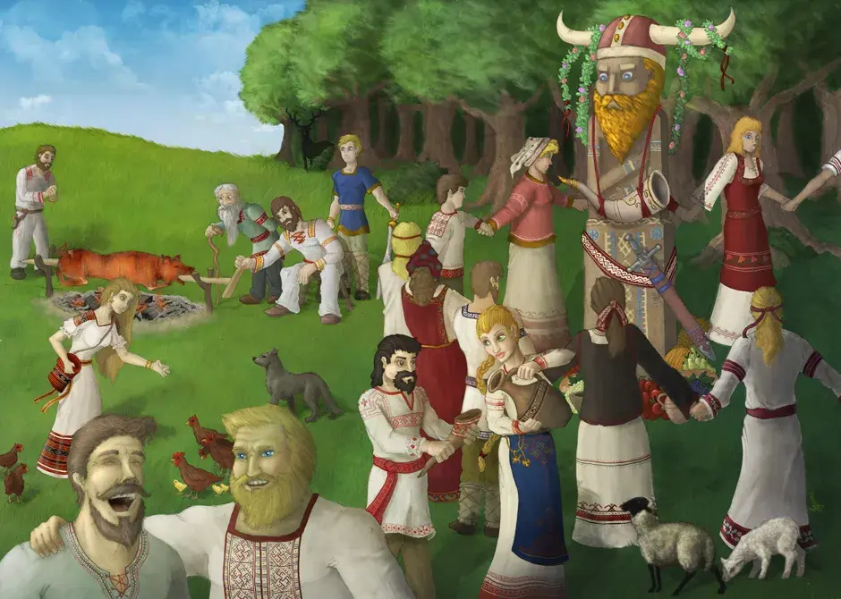 Mit o porach roku i jego wpływ na cykl życia oraz naturę w mitologii