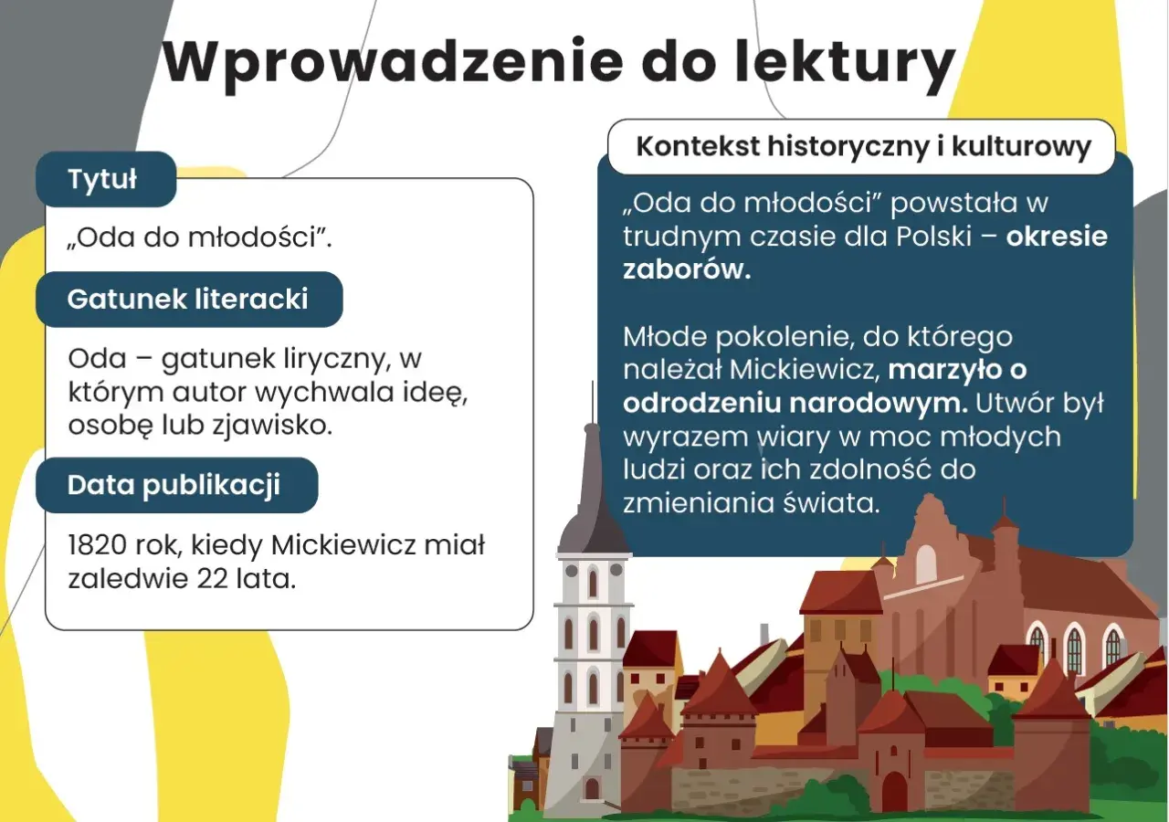 "Oda do młodości" streszczenie: Dlaczego zmieniała świat?