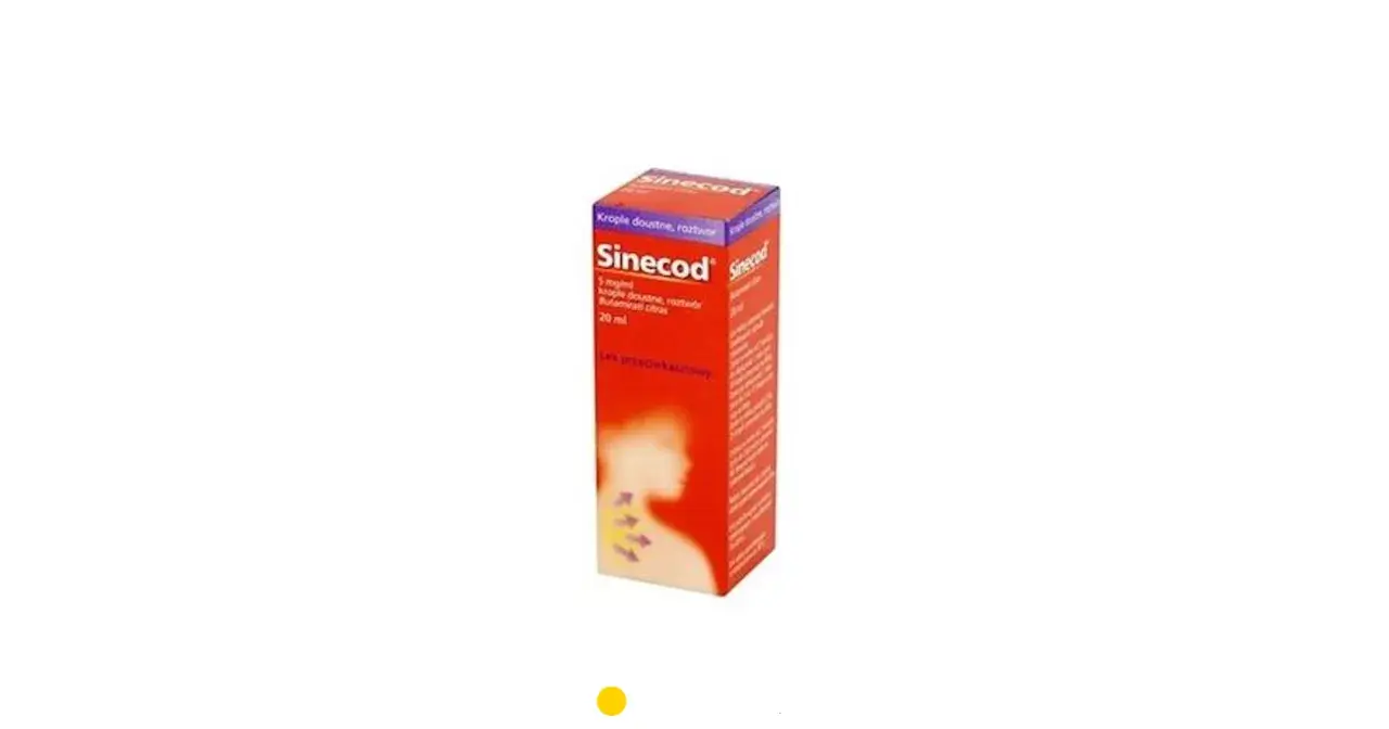 Sinecod krople bez recepty? Sprawdź, jak działają i kiedy je stosować