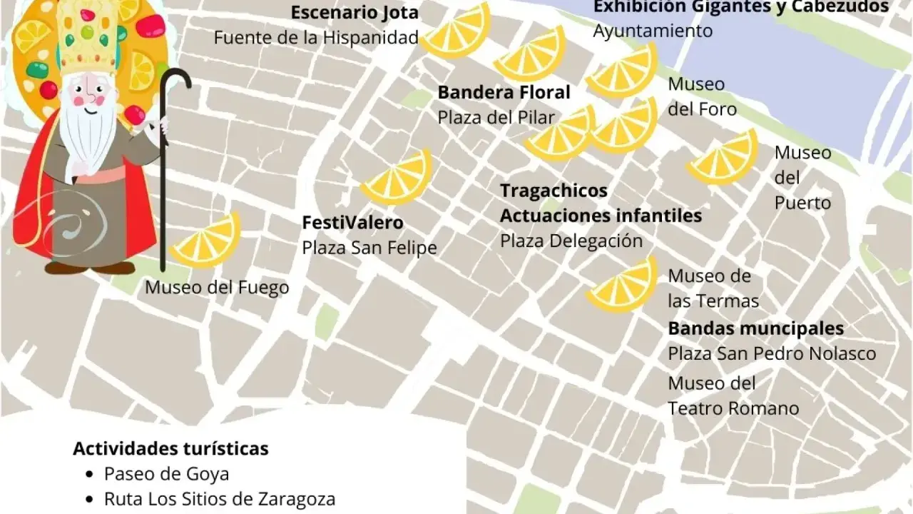 Mapa de actividades en Zaragoza el 29 de enero: Museos, escenarios y eventos.