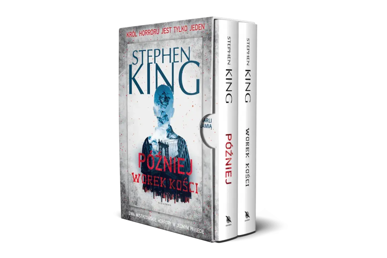 Stephen King w pakiecie "Później" i "Worek kości". Król horroru zaprasza do mrocznego świata.