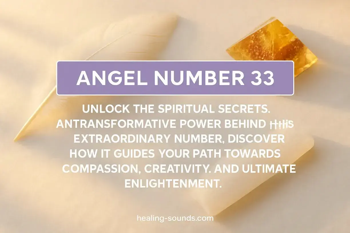El número 33, con su profundo significado espiritual, revela secretos transformadores. Descubre cómo guía hacia la compasión y la iluminación.