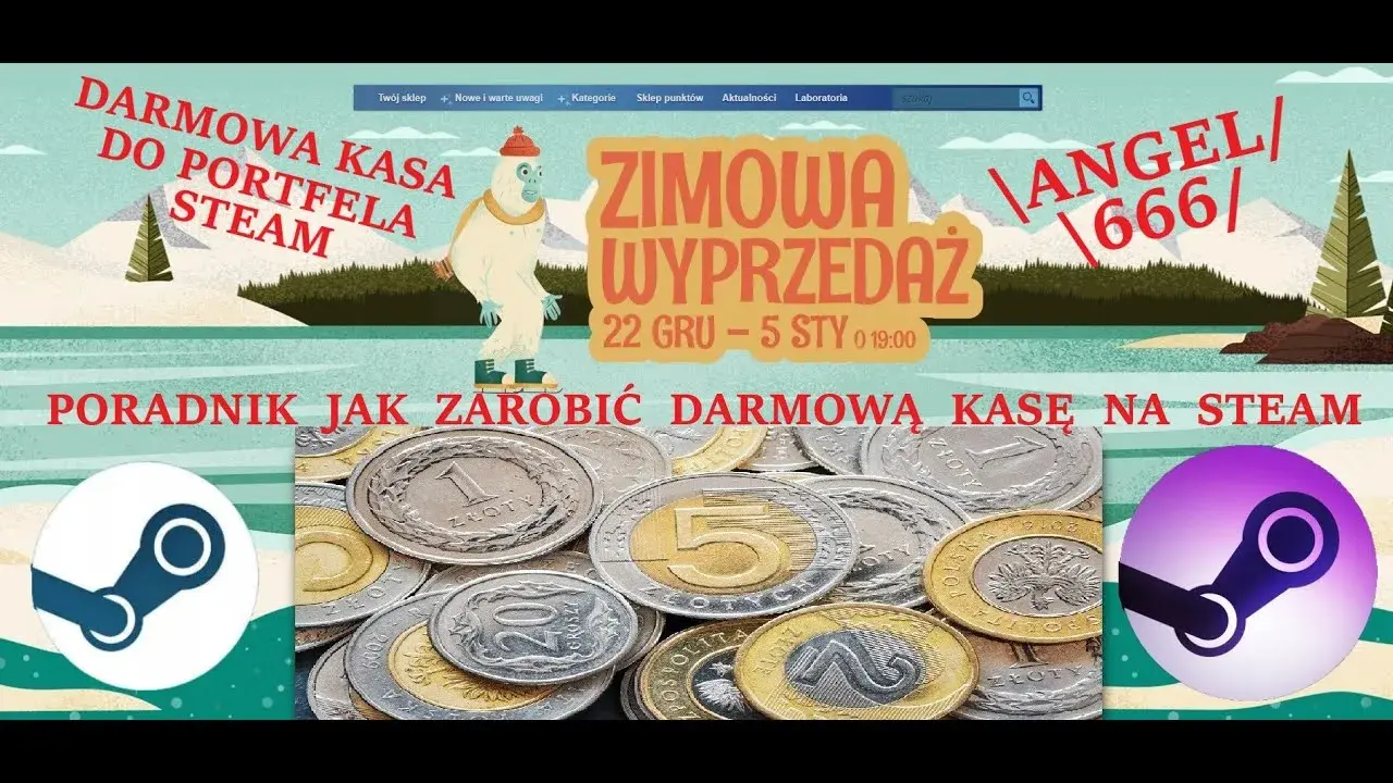 Jak zdobyć pieniądze na Steam za darmo i uniknąć wydatków na gry