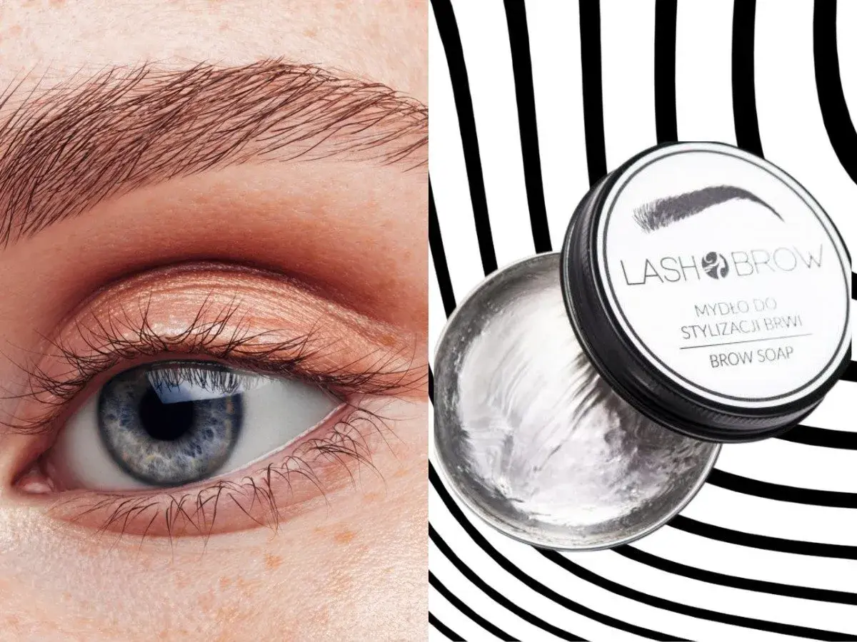 Idealne brwi dzięki mydłu do stylizacji brwi Lash & Brow. Zobacz, jak łatwo uzyskać perfekcyjny kształt.