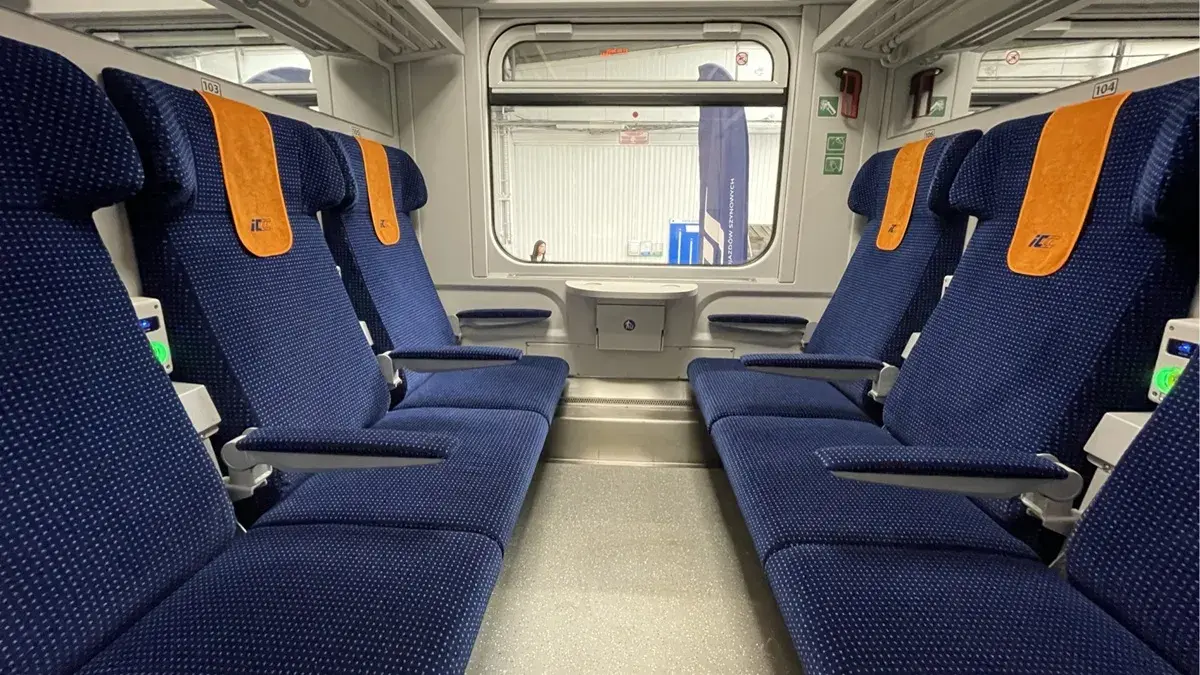 Jak rozłożyć fotel w Intercity, aby podróż była komfortowa i łatwa