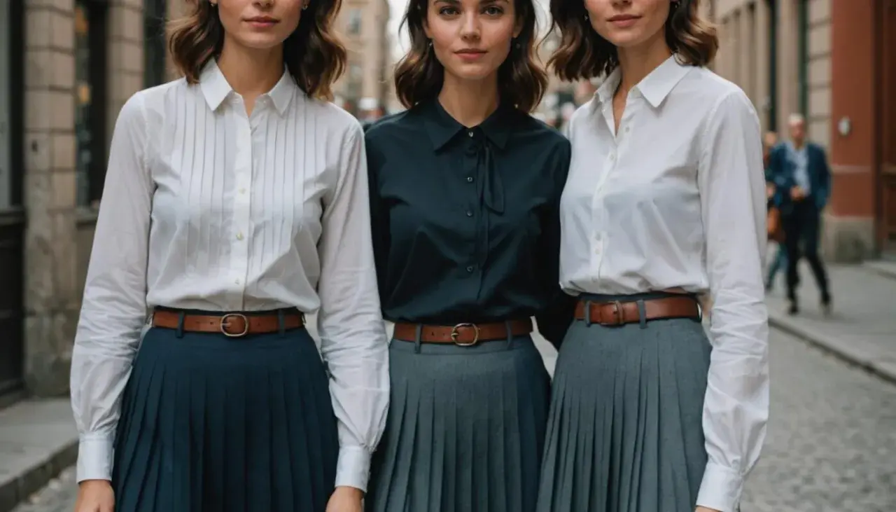 Idealna bluzka do plisowanej spódnicy? Odkryj sekrety stylu!