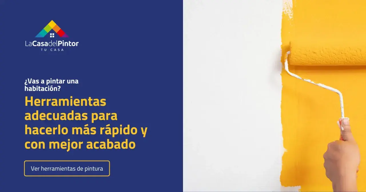¿Cuánto se tarda en pintar una habitación? Descubre herramientas para hacerlo rápido y con mejor acabado.